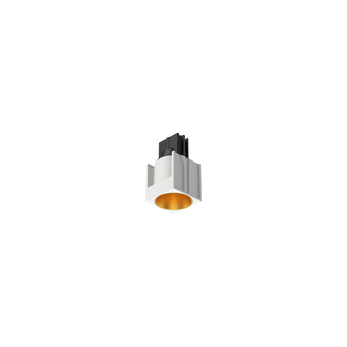 Cevon M41 Type 3 Dark Art Square Fixed White, Gold 3000K