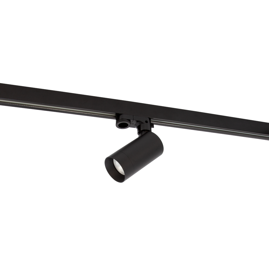 Three Circuit Track Spot Small Black 4000K