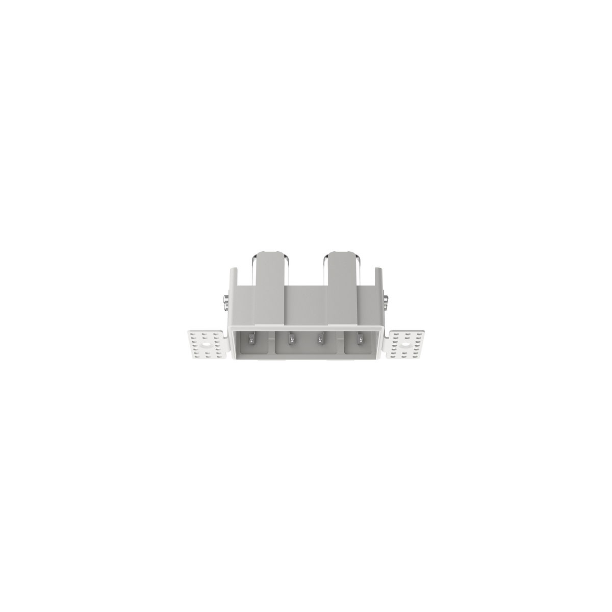 Cevon Type Trimless Rectangular Double Frame for M41 White