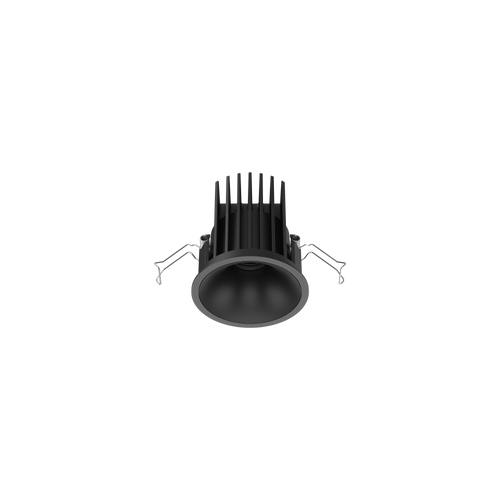 Cevon Medium Darklight Slim Trim Downlight Kit Black 4000K
