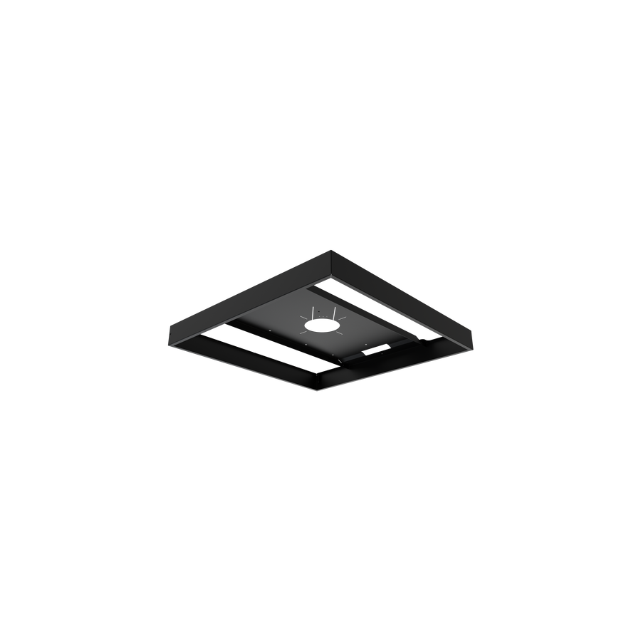 6x6 Surface Mount Kit Black