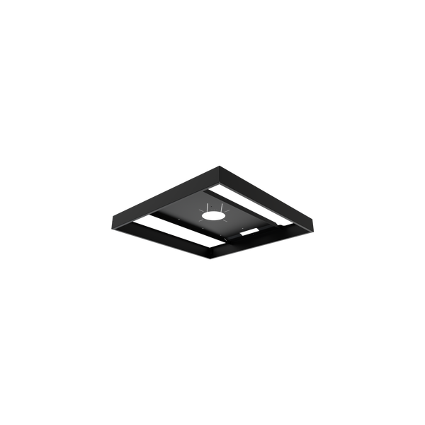 6x6 Surface Mount Kit Black