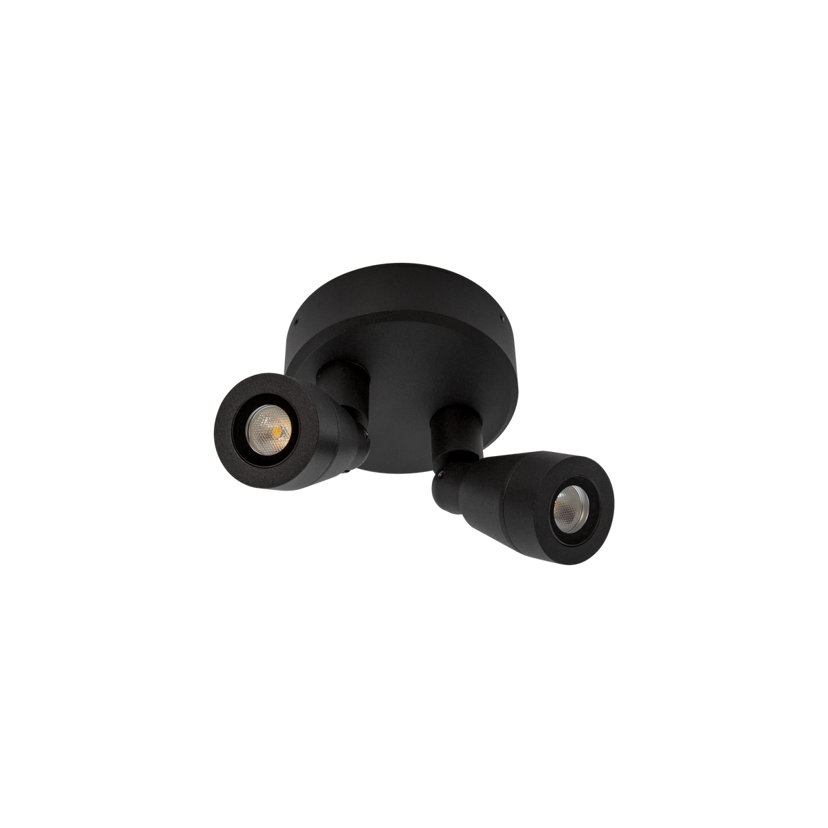 Mariner II Double Spot Mini 2 X 4W Black 2700K