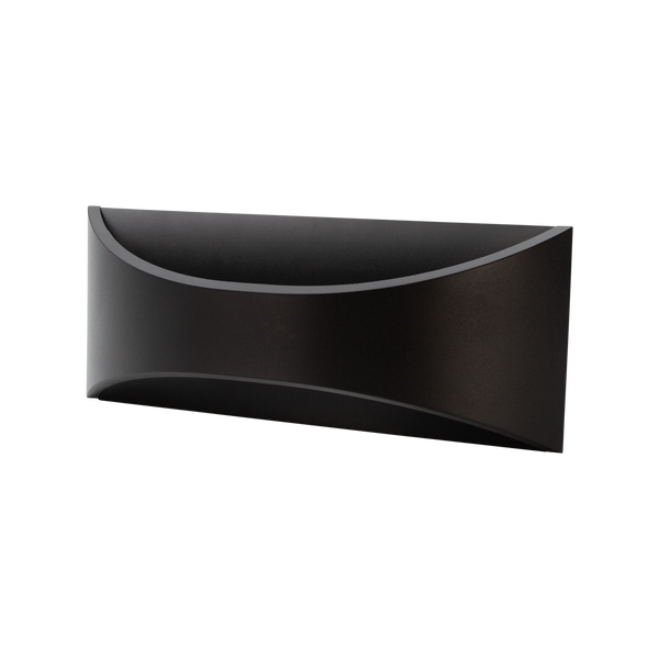 Large Satellite Exterior Wall Light Black 3000K
