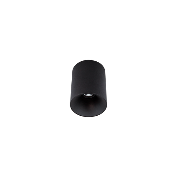 Cevon Dark Art Sml Surface Mount Downlight Black, Black 3000K