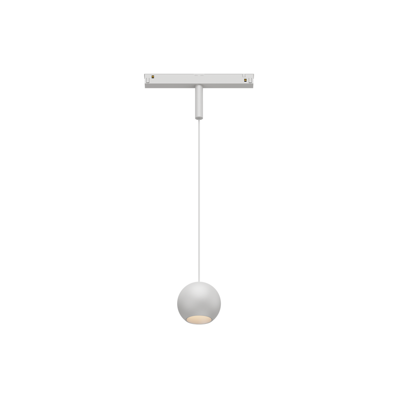 Cevon T8 48V Track Pendant Sphere White