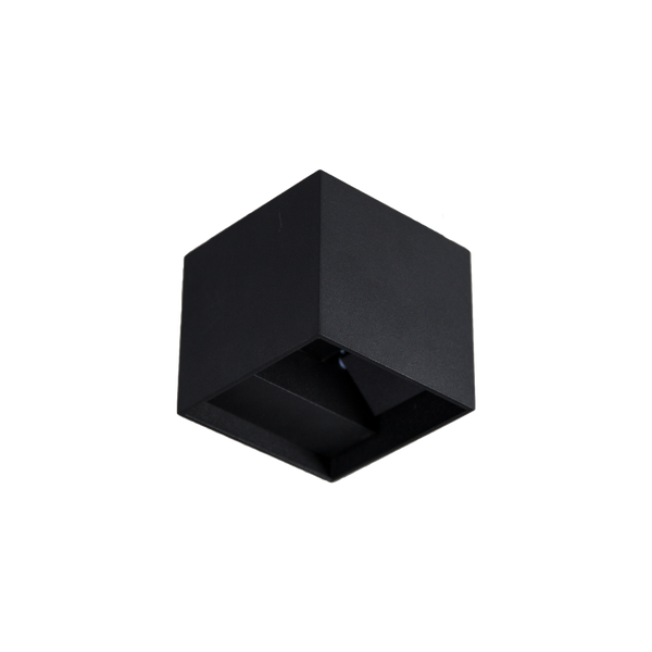 Cube Two Way Adjustable Small Matt Textured Black 4000K