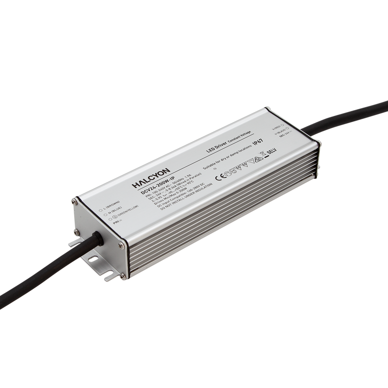IP67 24V 200W Constant Voltage Non-dimmable Driver
