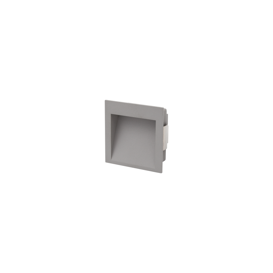 Designline Square Silver 3000K / 4000K - c/w driver