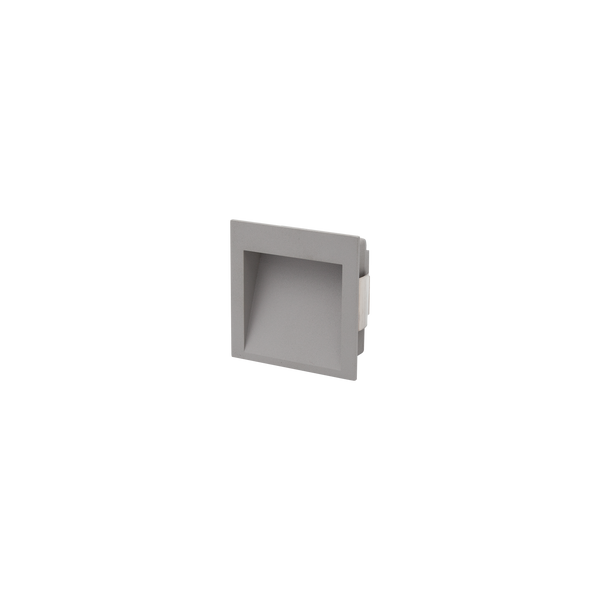 Designline Square Silver 3000K / 4000K - c/w driver