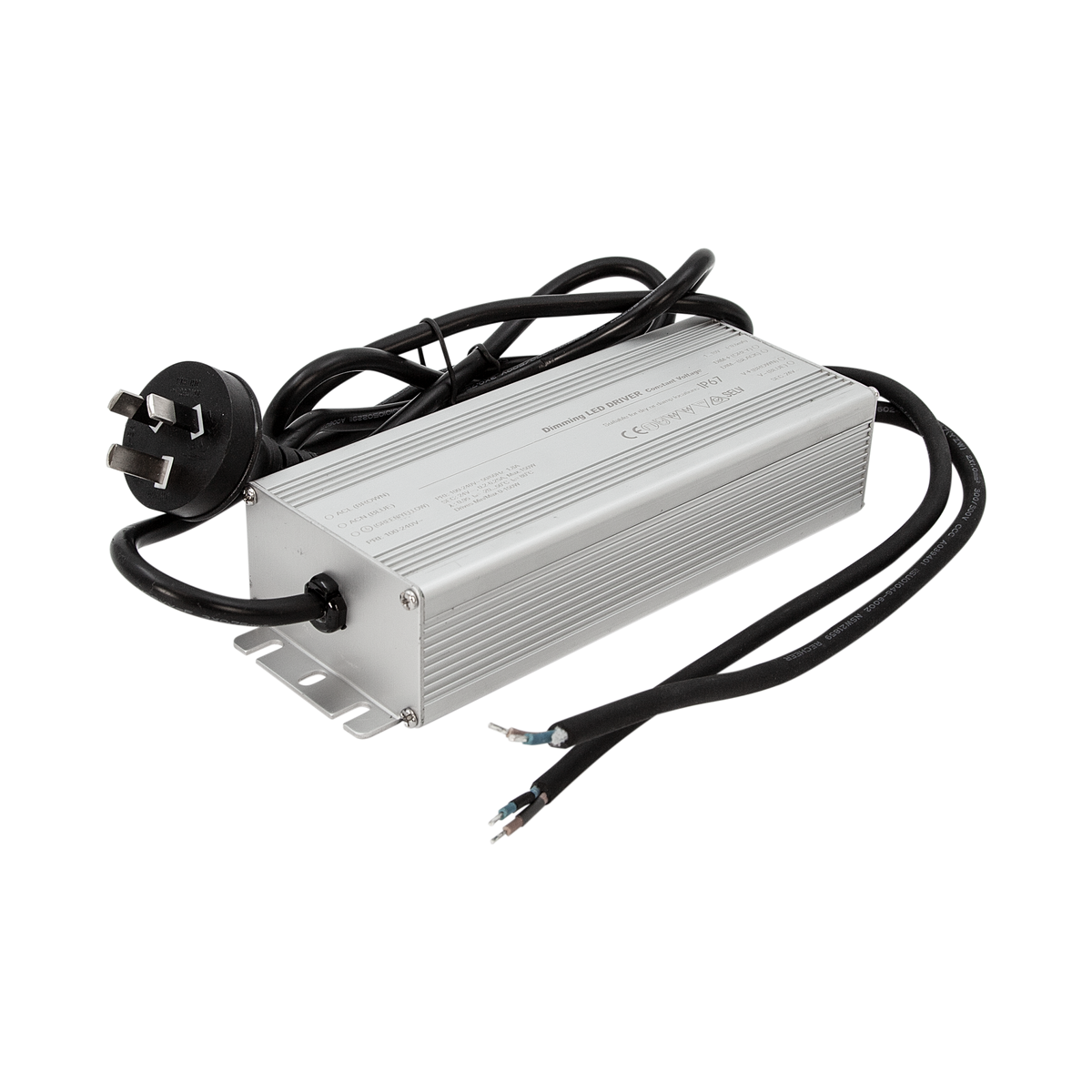IP67 24V 150W Constant Voltage Pre-wired/w Plug & dim 1-10V connection