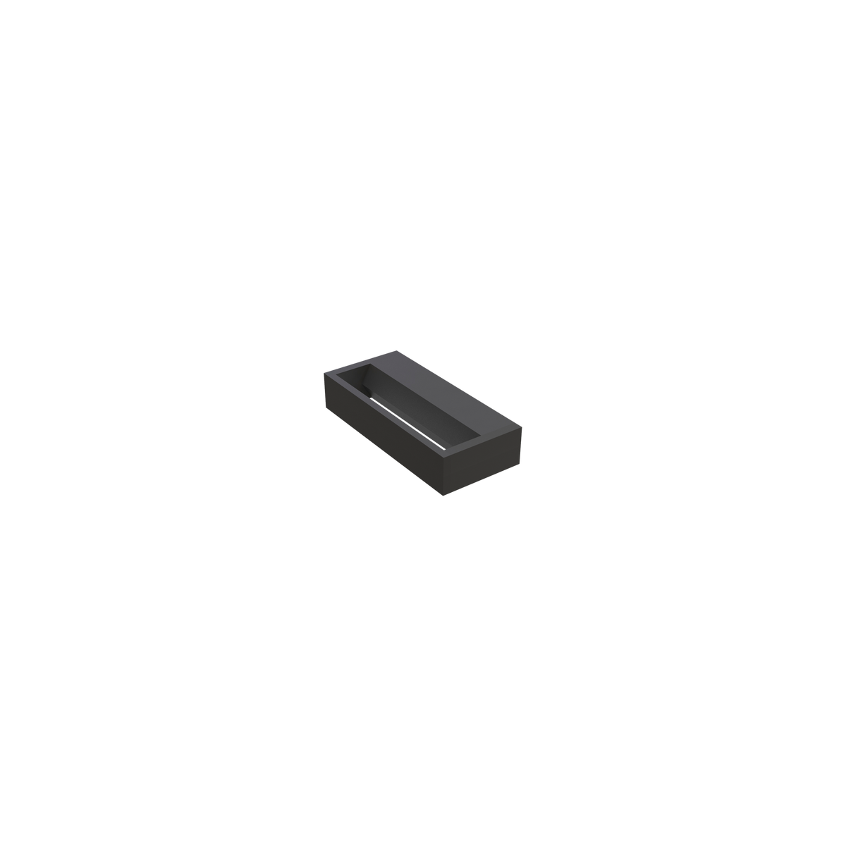 Wedge Wall Light 200mm Black 3000K / 4000K