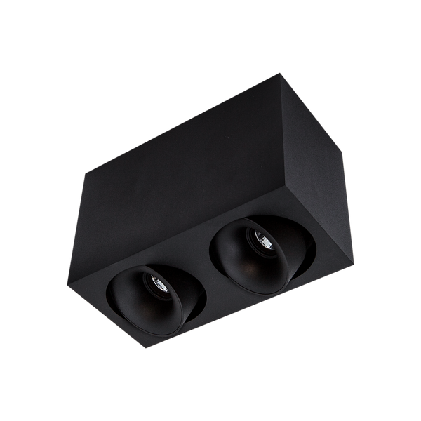 Cevon Dark Art Tilt/Rotate Twin Black 3000K