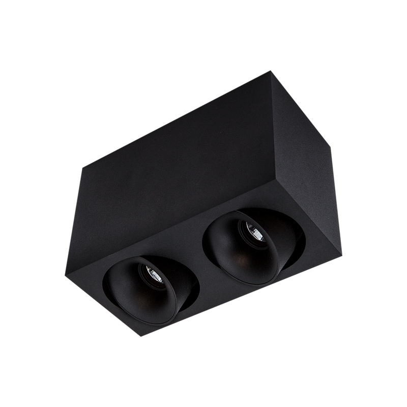 Cevon Dark Art Tilt/Rotate Twin Black 3000K