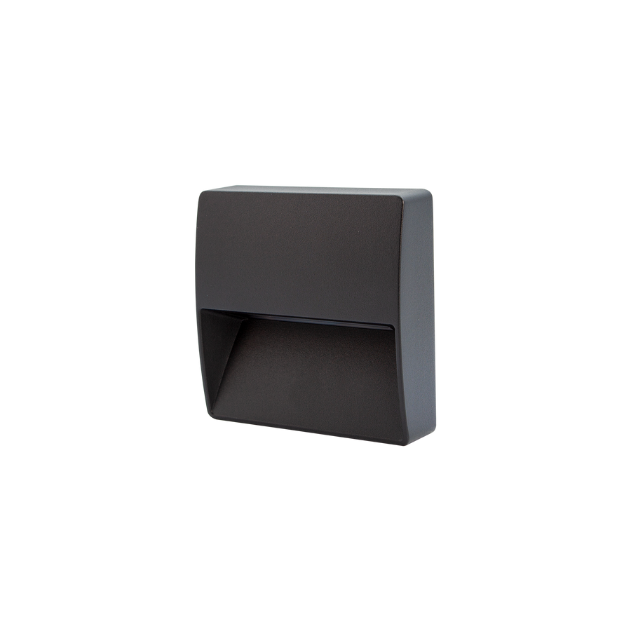 Exterior Eyelid Wall Square Medium Black 3000K / 4000K