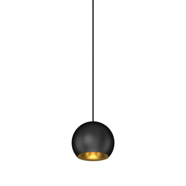 Cevon M60 Type 25 Dark Art Pendant Spot Black, Gold 2700K