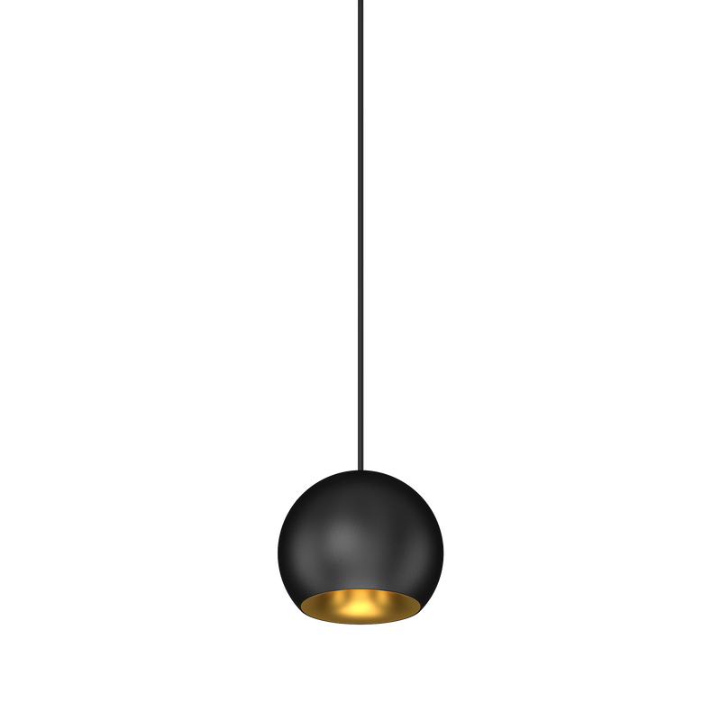 Cevon M60 Type 25 Dark Art Pendant Spot Black, Gold 2700K
