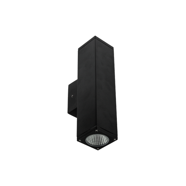 Surface Mount Square Column Spot Two Way Up/Down Black 3000K
