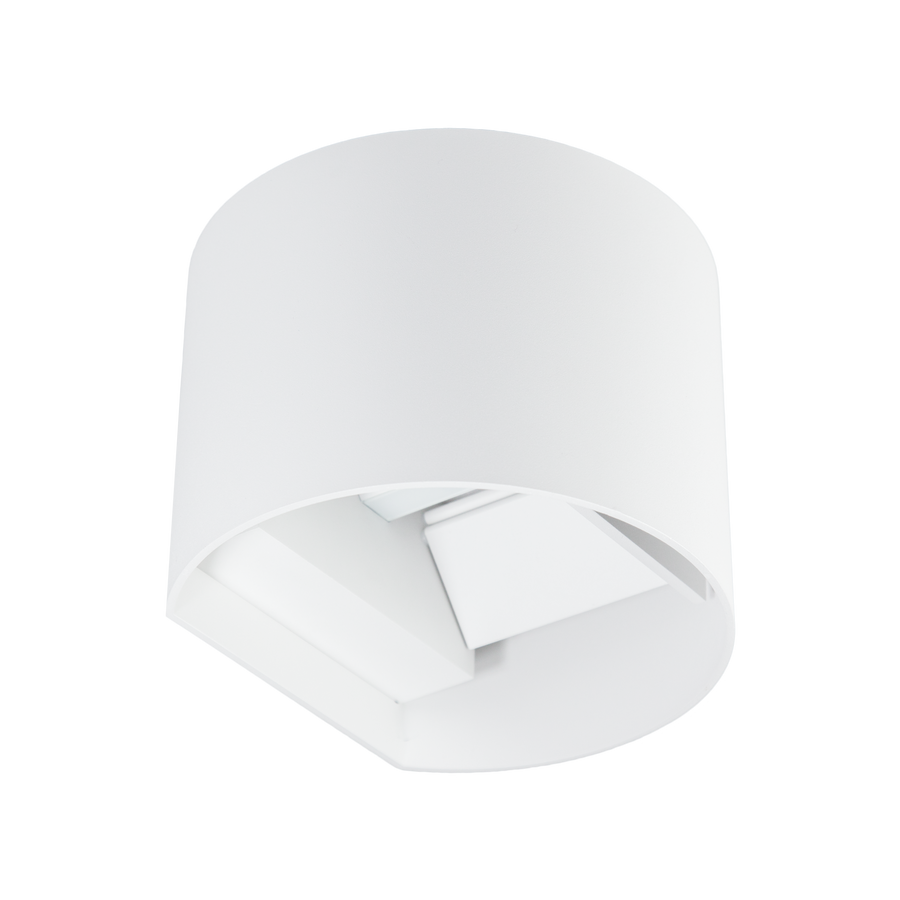 Cube Two Way Adjustable Large Matte Textured White 3000K