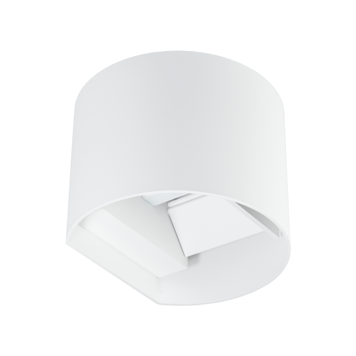 Cube Two Way Adjustable Large Matte Textured White 3000K