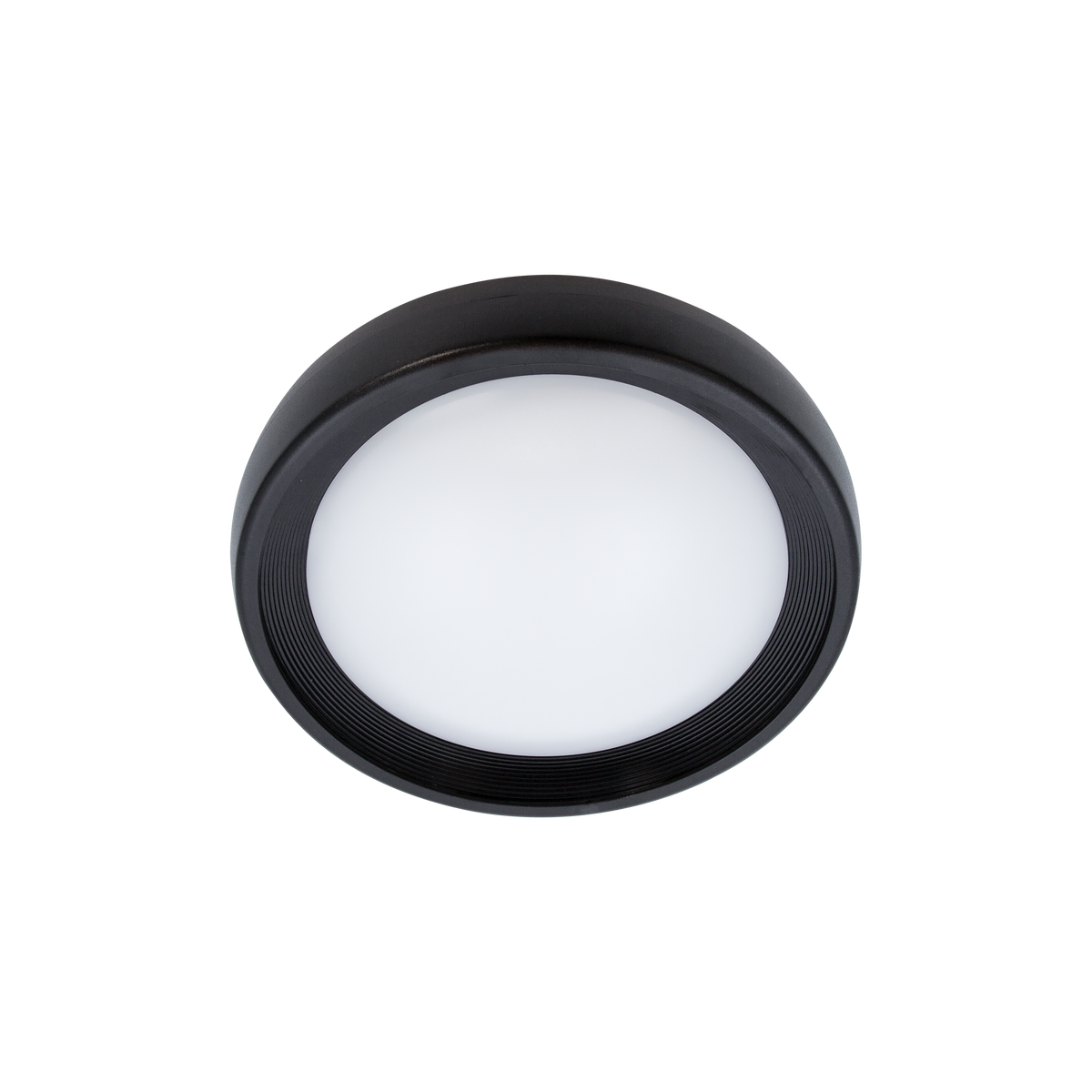 Medium Lunar Exterior Button Black 3000K