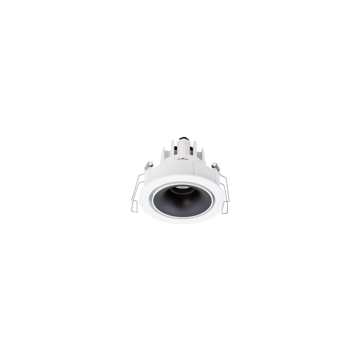 Cevon Dark Art Tilt/Rotate Small Downlight Kit White, Matt Black 3000K