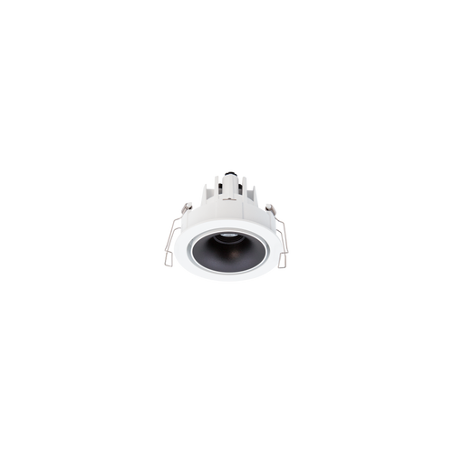 Cevon Dark Art Tilt/Rotate Small Downlight Kit White, Matt Black 3000K