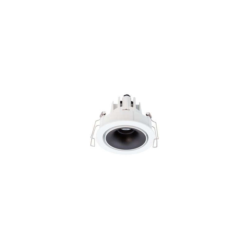 Cevon Dark Art Tilt/Rotate Small Downlight Kit White, Matt Black 3000K