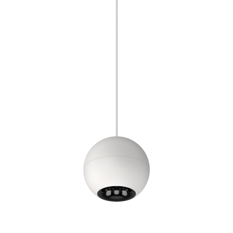 Cevon M80 Type 26 Dark Art Pendant Spot White, High Gloss Black 4000K