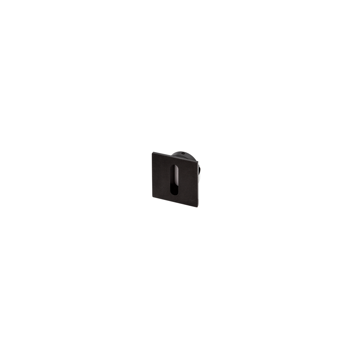 Mini Slot Square Black 3000K