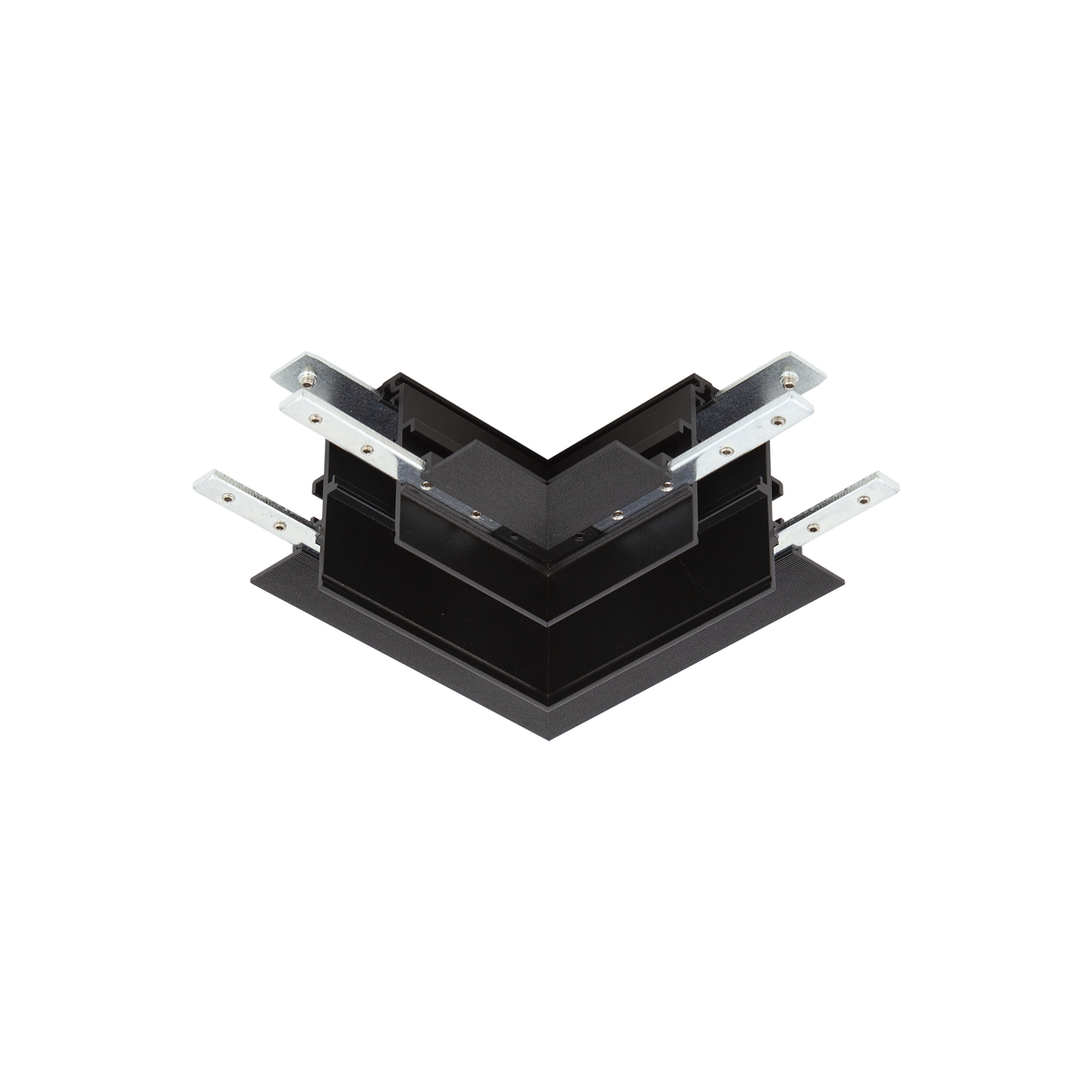 Recessed Deep L Profile Connector Right (Horizontal) Black