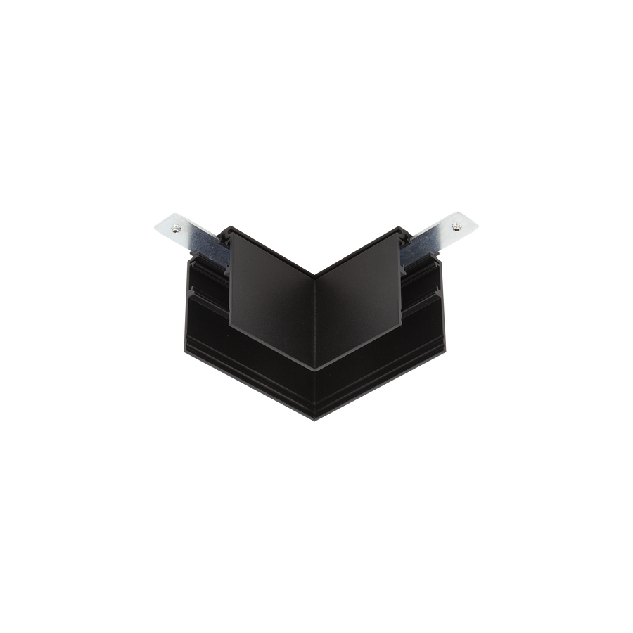 Surface Mount Deep L Profile Connector Right (Horizontal) Black