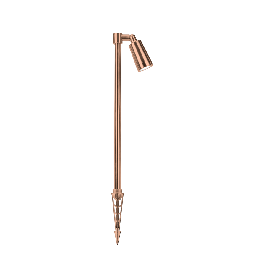 Landscape Spike Tall Single Spot Copper 2700K