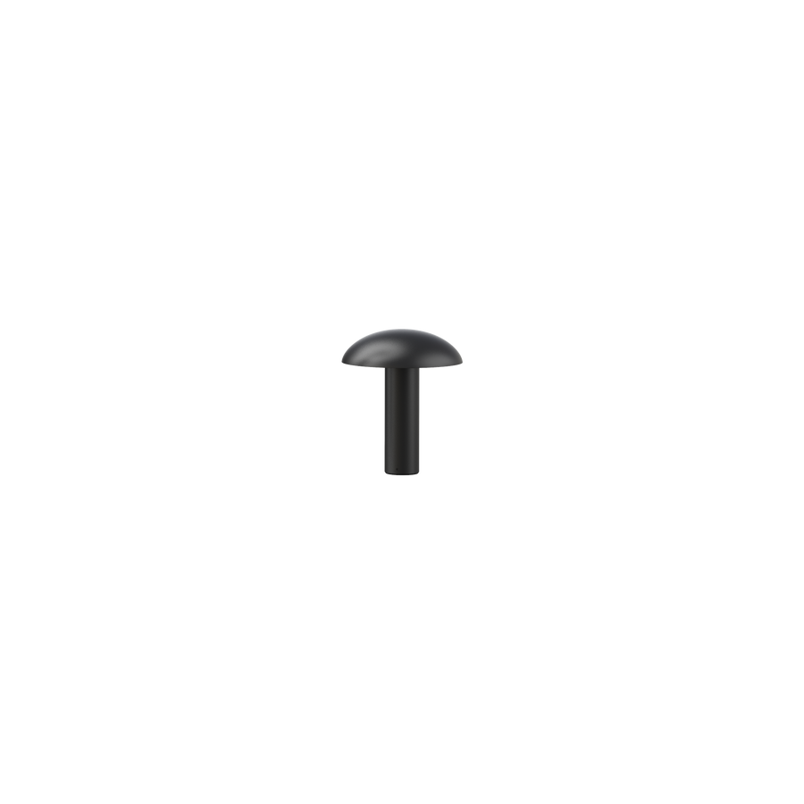 Porcini Bollard 250mm Dali Black 3000K 24V DC