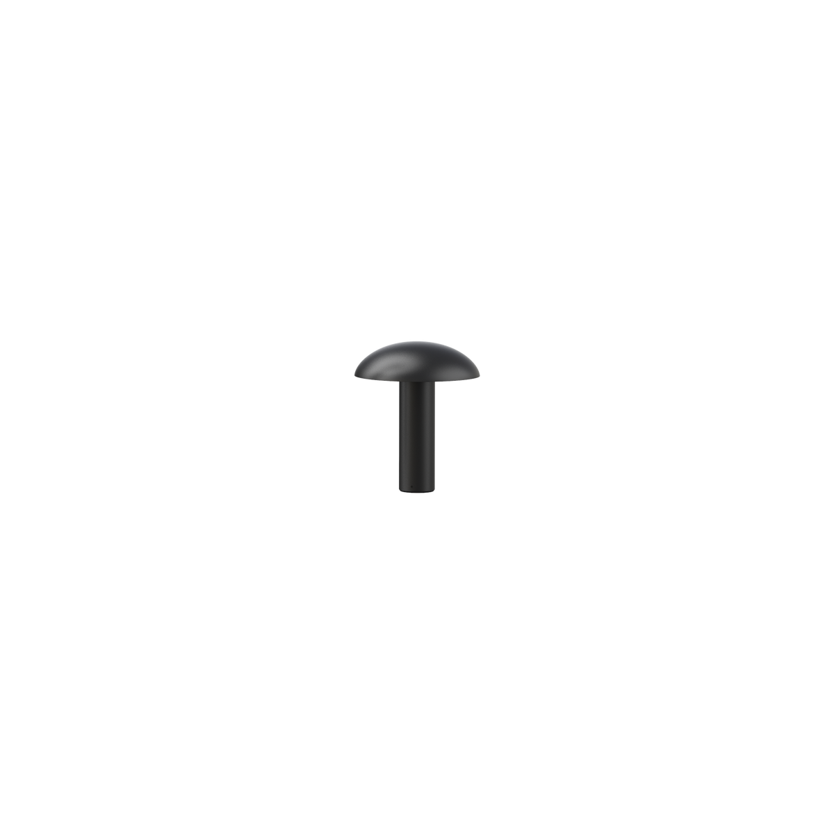 Porcini Bollard 250mm Dali Black 3000K 24V DC