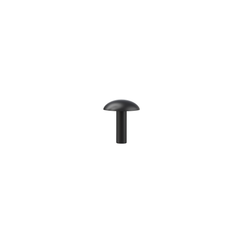 Porcini Bollard 250mm Dali Black 3000K 24V DC