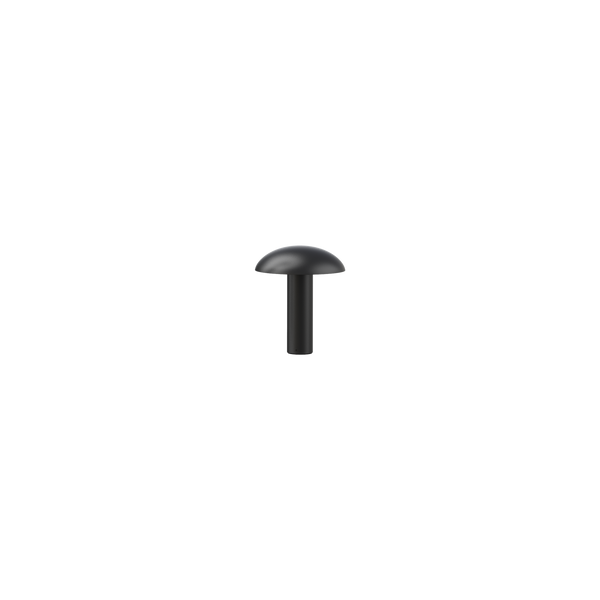 Porcini Bollard 250mm Dali Black 3000K 24V DC