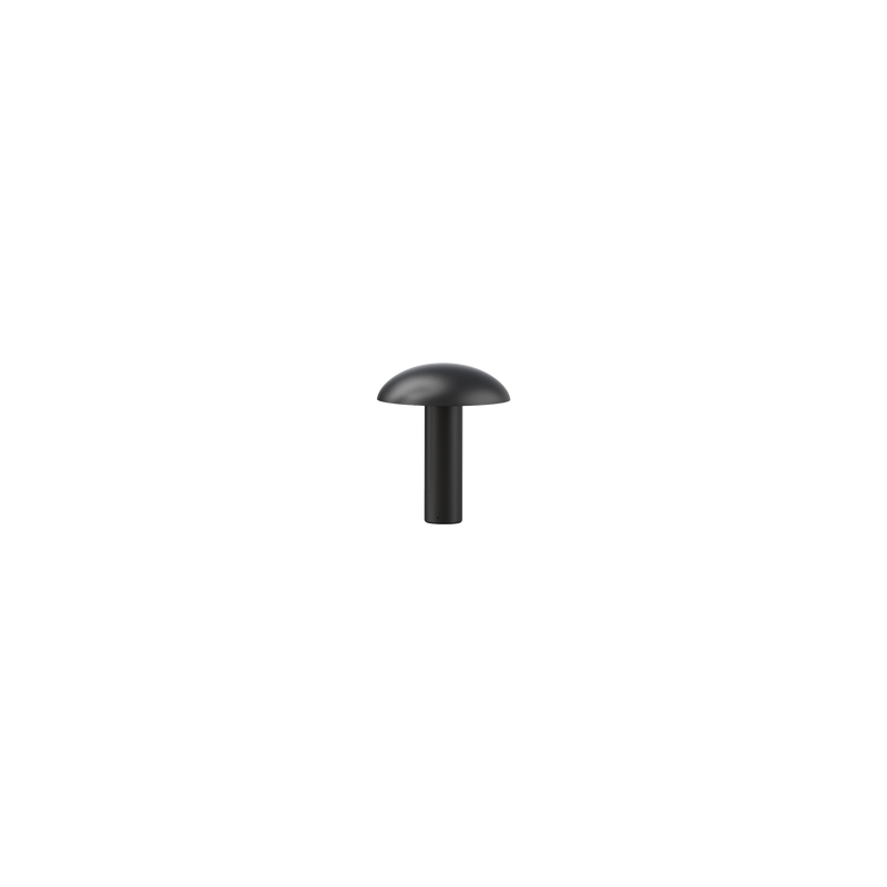 Porcini Bollard 250mm Dali Black 3000K 24V DC