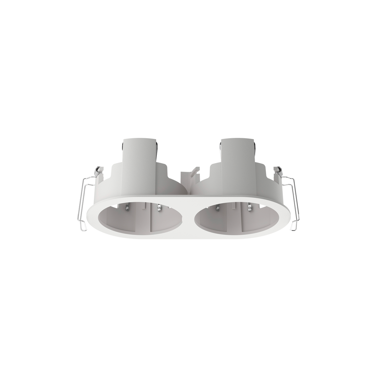Cevon Recessed Oval Double Frame for M80 White
