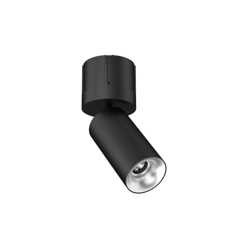 Cevon M80 Type 18 Dark Art Adj Spot Black, Silver 2700K