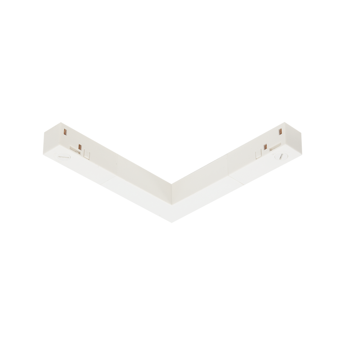 48V Fixed "L" Connector White