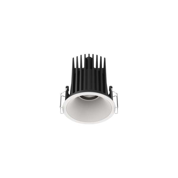 Cevon Large Darklight Slim Trim Downlight Kit White 4000K