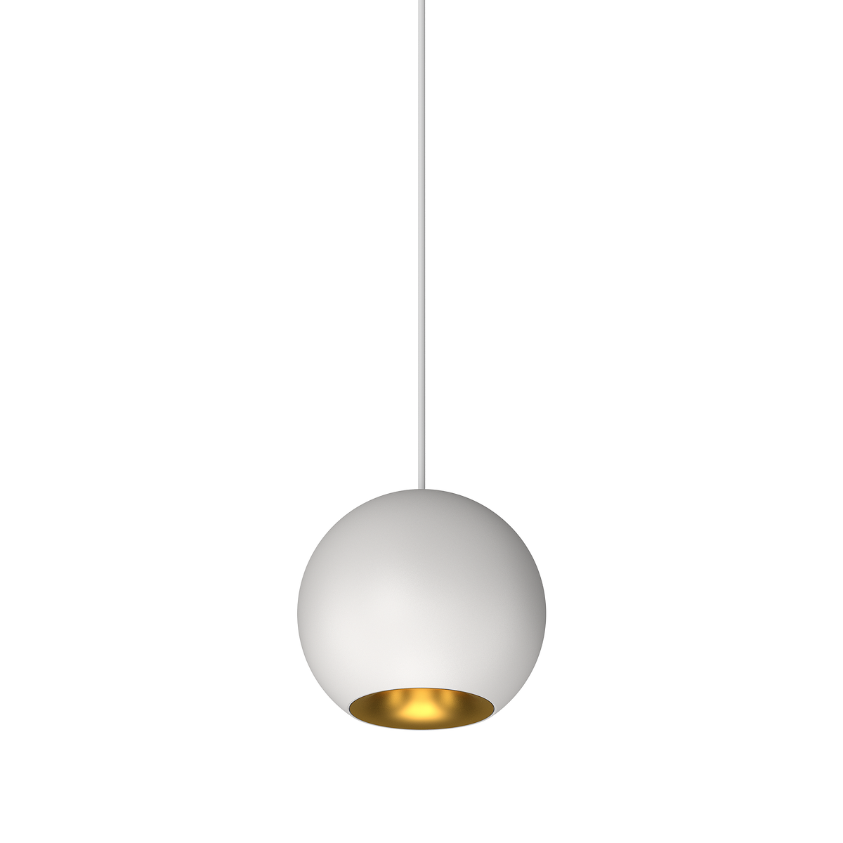 Cevon M60 Type 26 Dark Art Pendant Spot White, Gold 2700K
