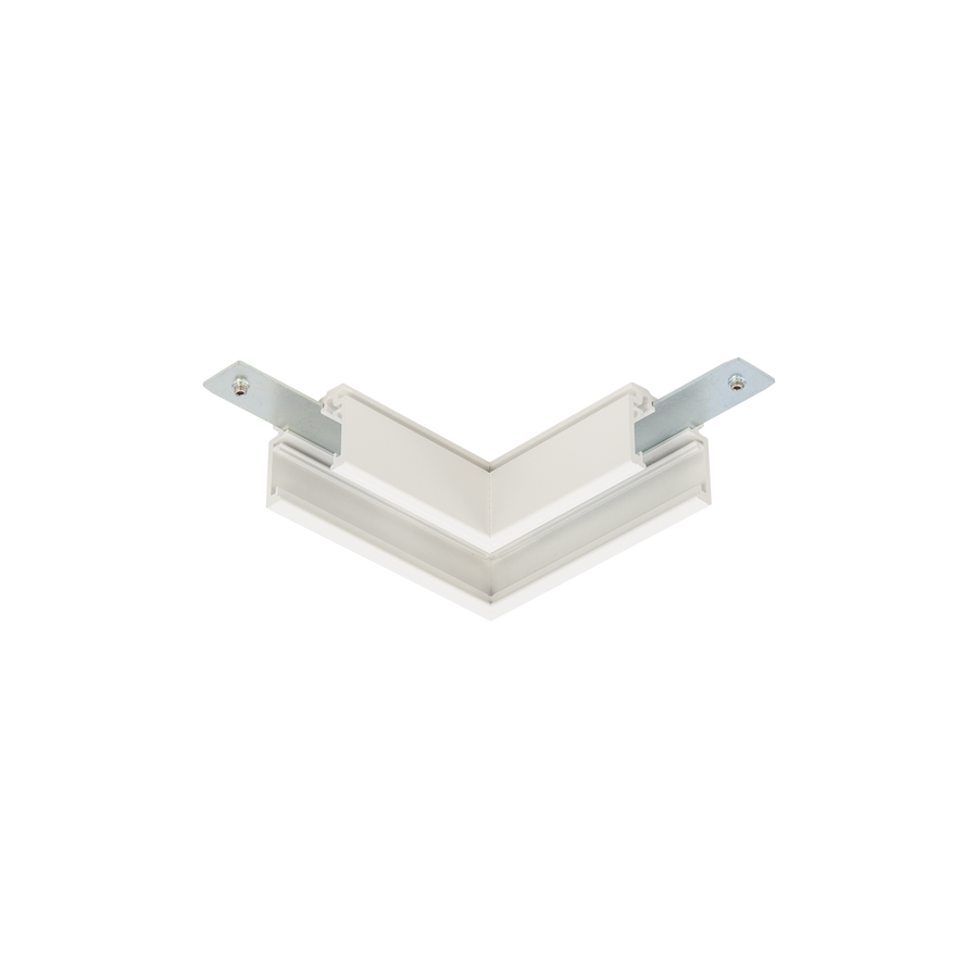 Standard L Profile Connector Right (Horizontal) White