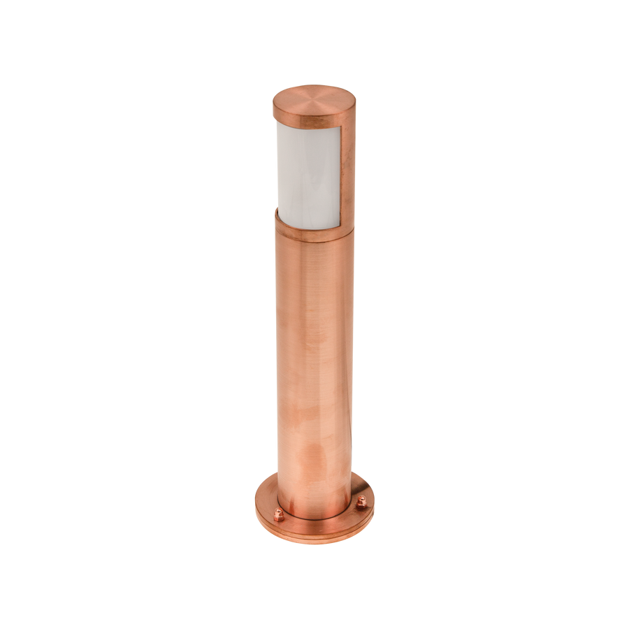 Mini Bollard Spike/Surface Mount Rotatable Copper 2700K