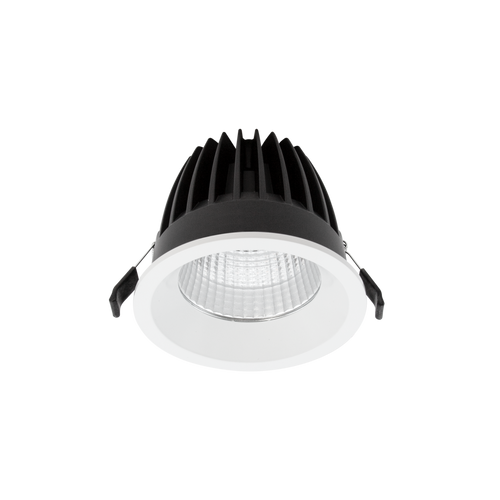 Round Commercial X-Large Downlight Kit White 3000K