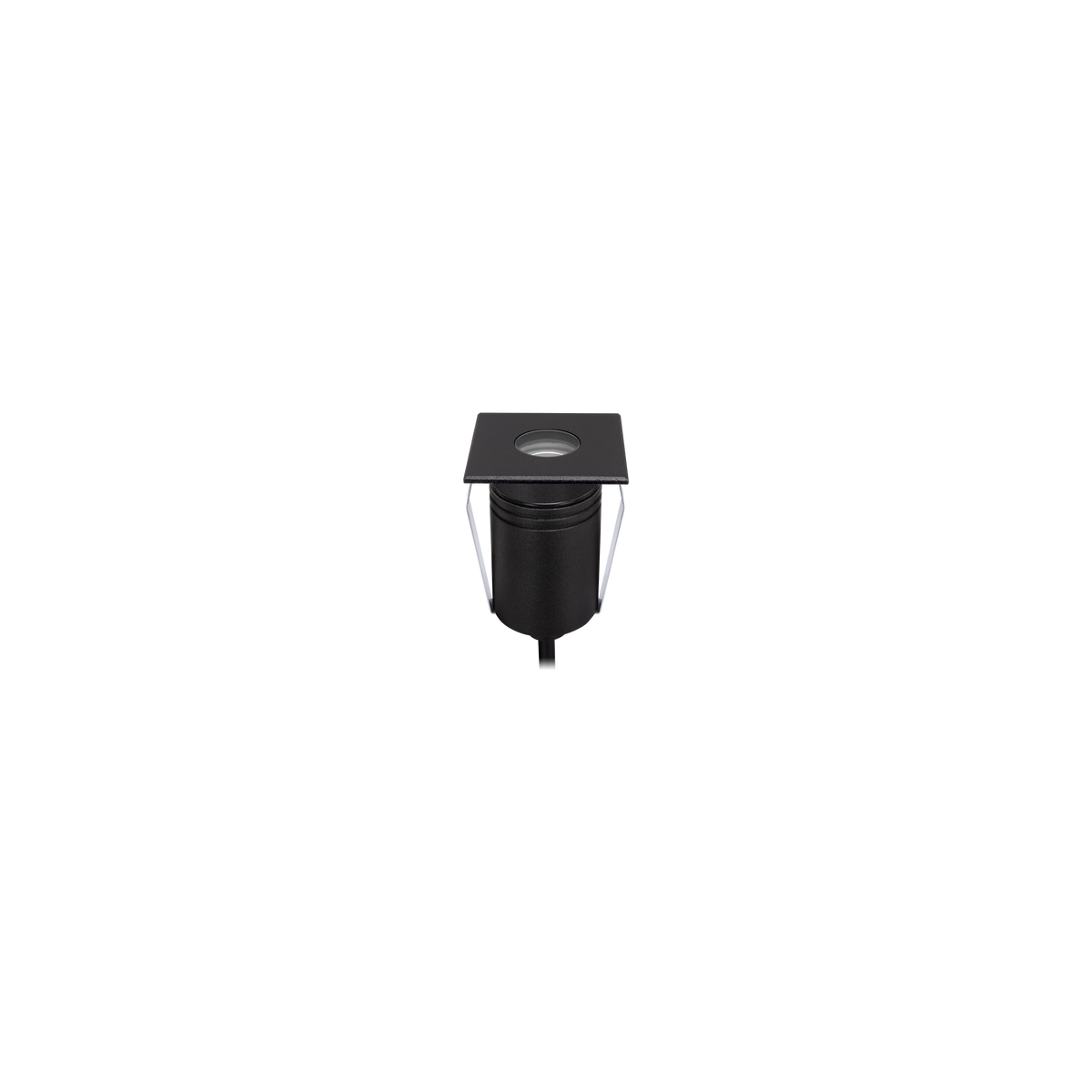Exterior Recessed Square Standard Up or Down Black 3000K Asymmetric