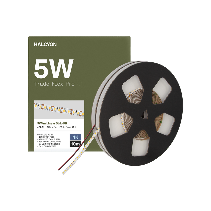 5W/m 4000K Trade Flex Pro Tape - 10m Trade Kit