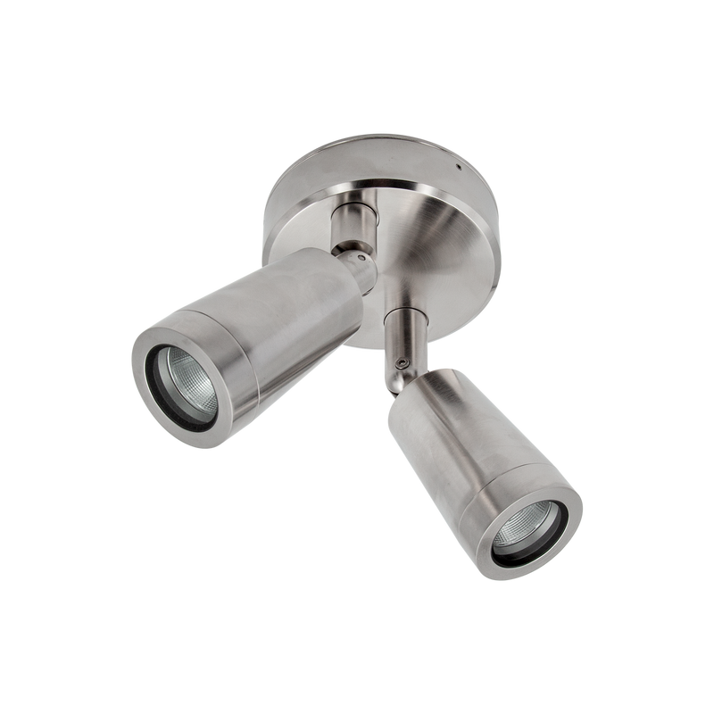 Mariner II Double Spot 2 x 9W 316 Stainless Steel 2700K