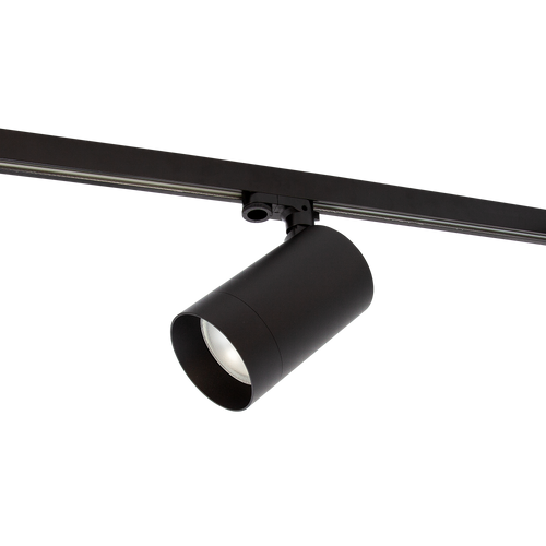 Three Circuit Track Spot Large Black 4000K